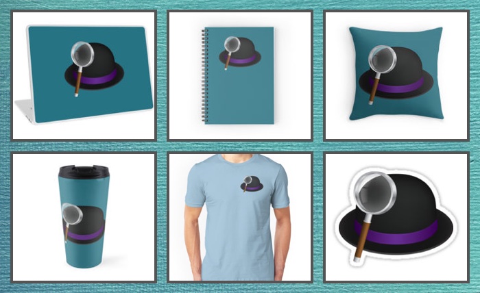 Alfred Stickers, t-shirts, notebooks and more