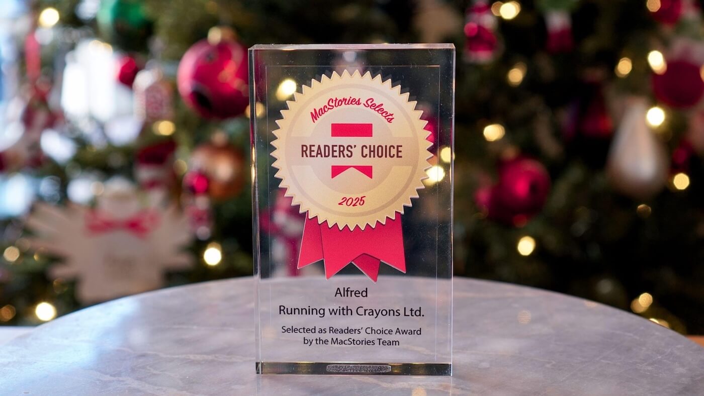 MacStories Readers Choice Award