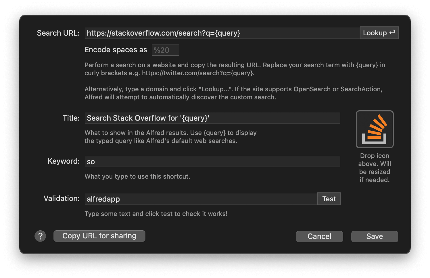 Stack Overflow custom search